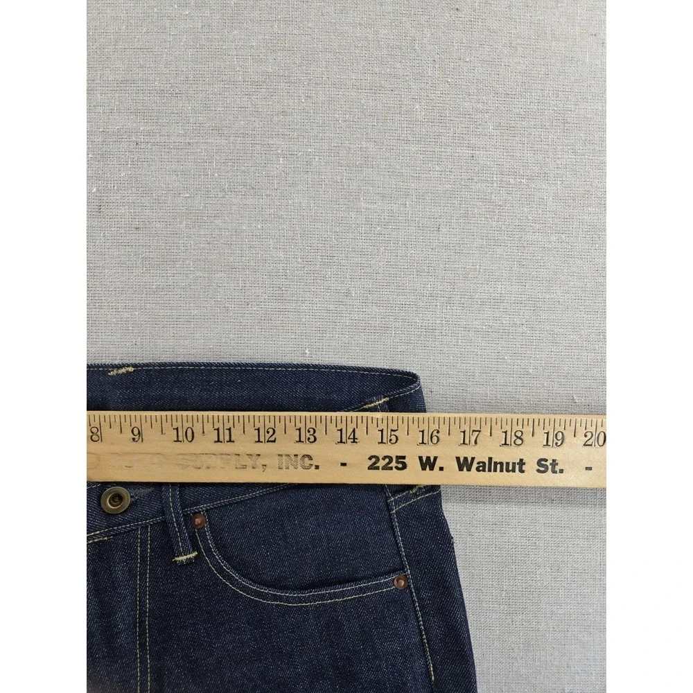 Baird Jeans Shorts Mens 30 Selvedge Jorts Raw Blue Japan Denim Slim Made in USA